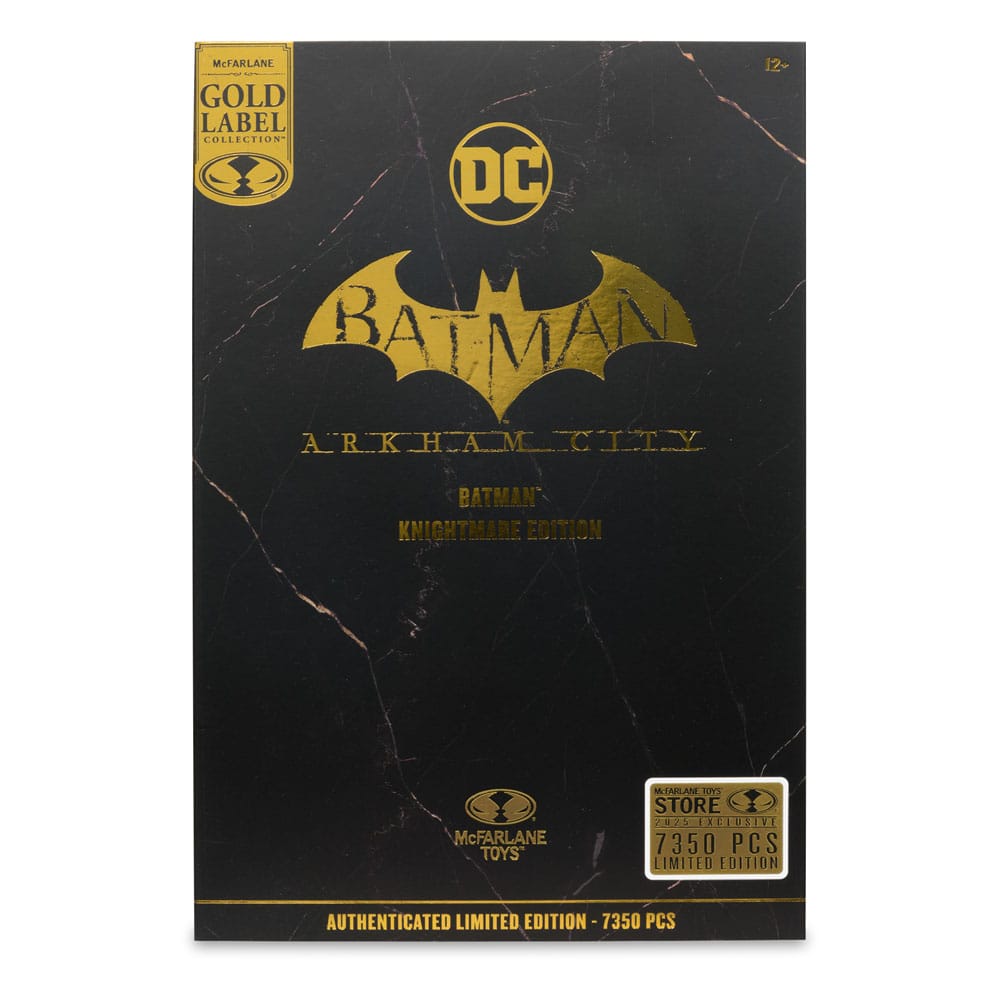 DC Multiverse Actionfigur Batman (Arkham City) Knightmare Edition (Gold Label) 19 cm, McFarlane, EAN: 787926172393