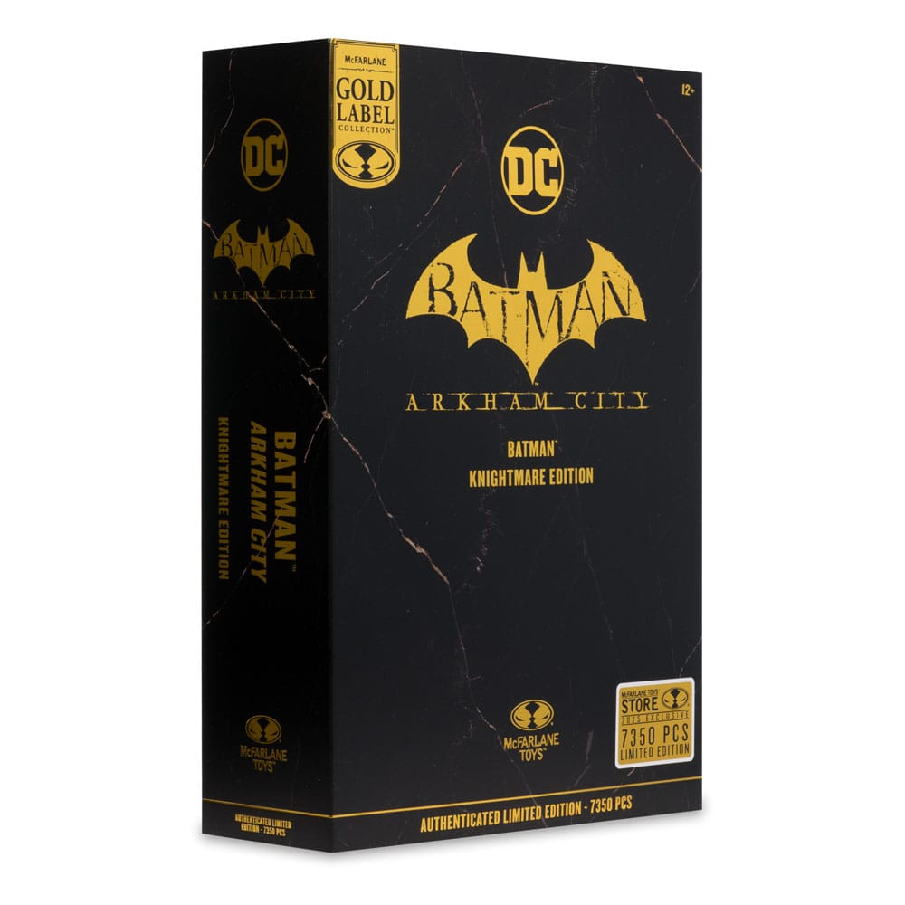 DC Multiverse Actionfigur Batman (Arkham City) Knightmare Edition (Gold Label) 19 cm, McFarlane, EAN: 787926172393