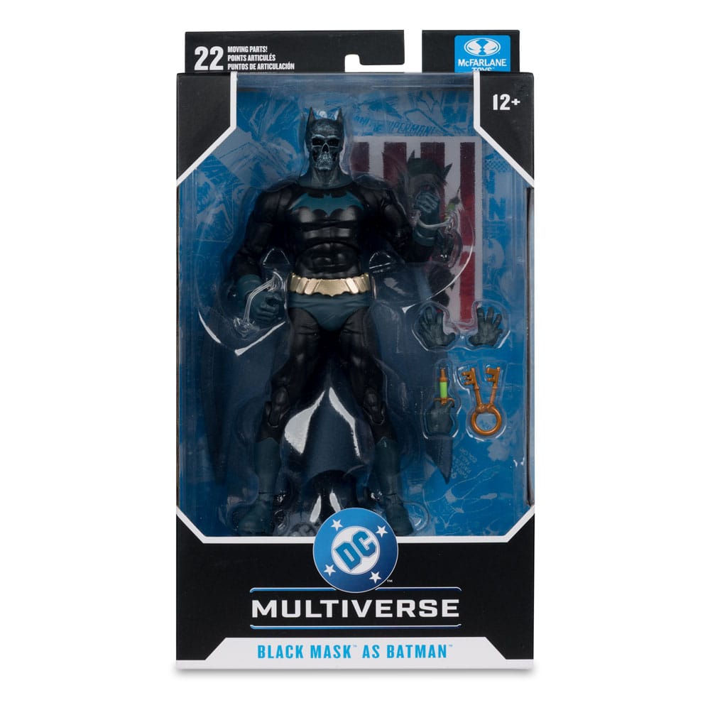 DC Multiverse Actionfigur Black Mask as Batman (Beneath the Mask) 18 cm, McFarlane, EAN: 787926174328