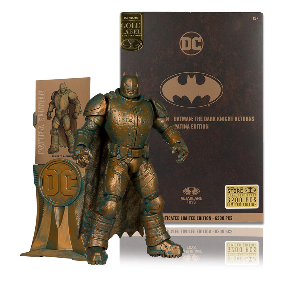 DC Multiverse Actionfigur Batman (Dark Knights of Steel) (Gold Label) 18 cm, McFarlane, EAN: 787926176513