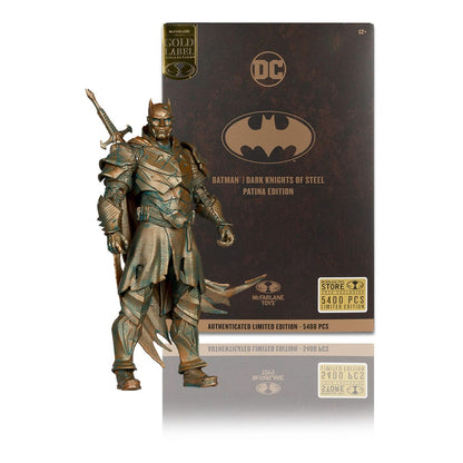 DC Multiverse Actionfigur Batman (Dark Knights of Steel) (Gold Label) 18 cm, McFarlane, EAN: 787926176513