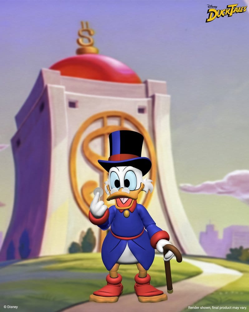 DuckTales Ultimate Actionfigur Scrooge McDuck 18 cm, Dagobert Duck, Neca, EAN: 0634482087800