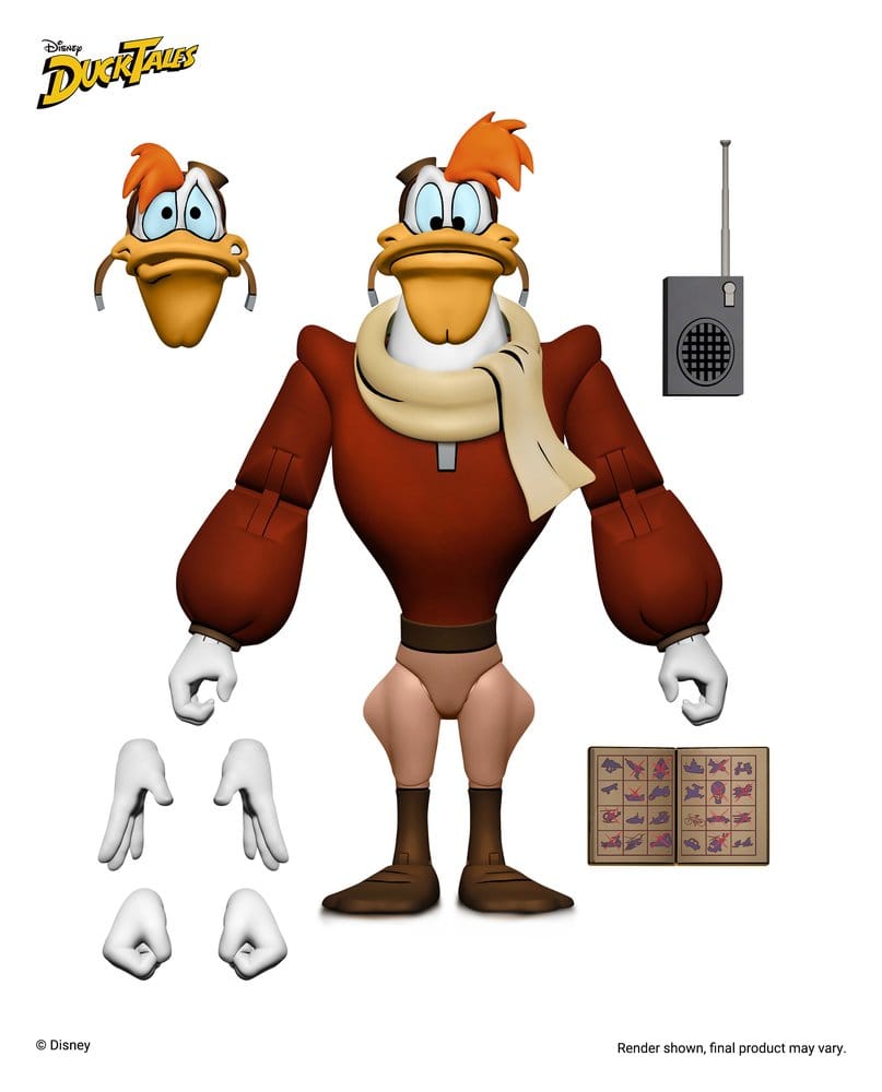DuckTales Ultimate Actionfigur Launchpad McQuack 18 cm, NECA, EAN: 0634482087817