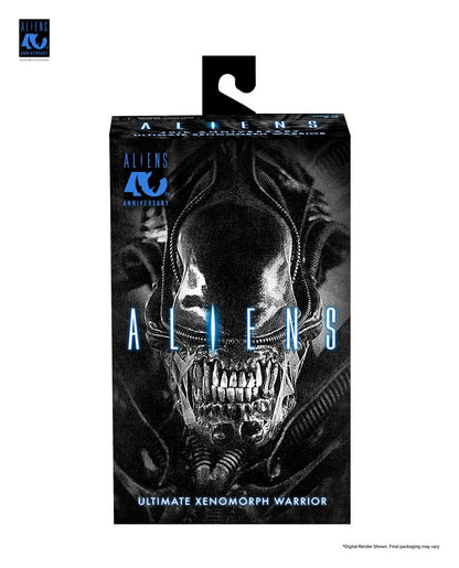Aliens Ultimate Warrior (1986) Xenomorph Black (40th Anniversary), NECA, EAN: 634482517963