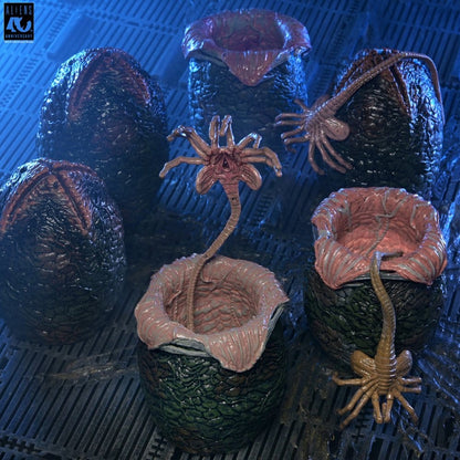 Aliens 6er-Pack Carton of Alien Eggs (40th Anniversary), NECA, EAN: 634482517987