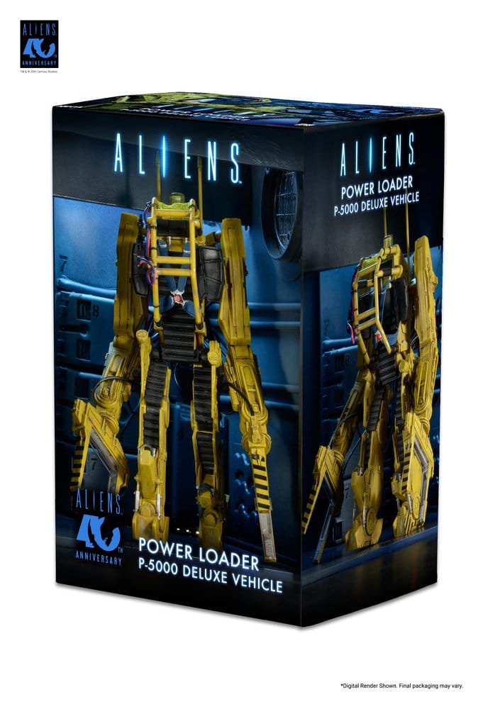 Aliens Deluxe Fahrzeug Power Loader (P-5000) (40th Anniversary) 28 cm, NECA, EAN: 634482517994