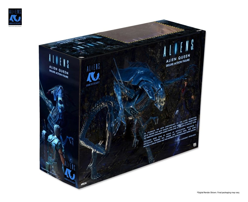 Aliens Ultra Deluxe Actionfigur Alien Queen (40th Anniversary) 38 cm, NECA, EAN: 634482518007