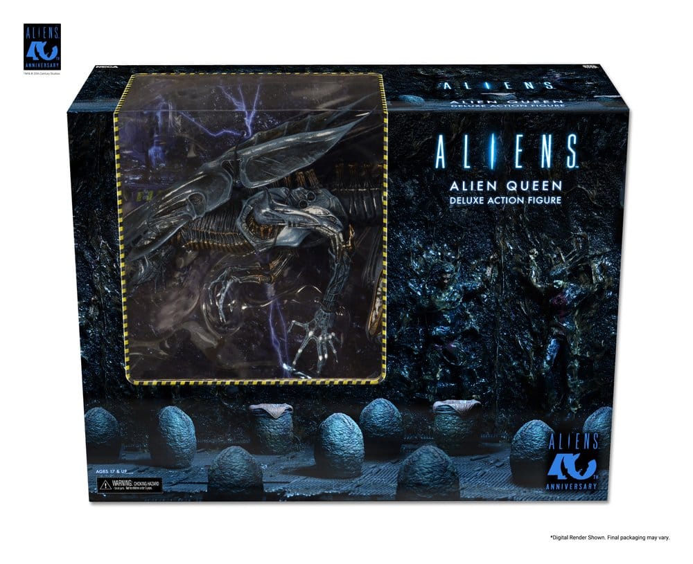 Aliens Ultra Deluxe Actionfigur Alien Queen (40th Anniversary) 38 cm, NECA, EAN: 634482518007