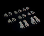 Mythic Legions Necronominus Wave Skeleton hands and feet pack Actionfigur figurenlager