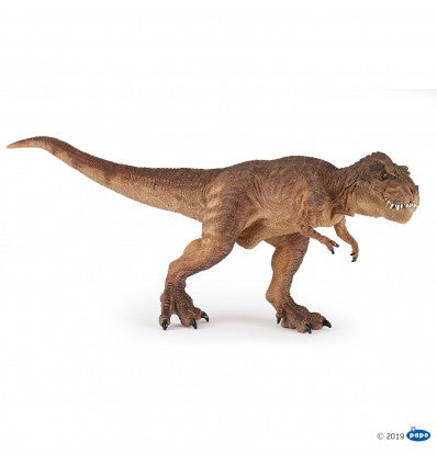 Laufender Tyrannosaurus Rex braun Papo 55075 Figur Dinosaurier