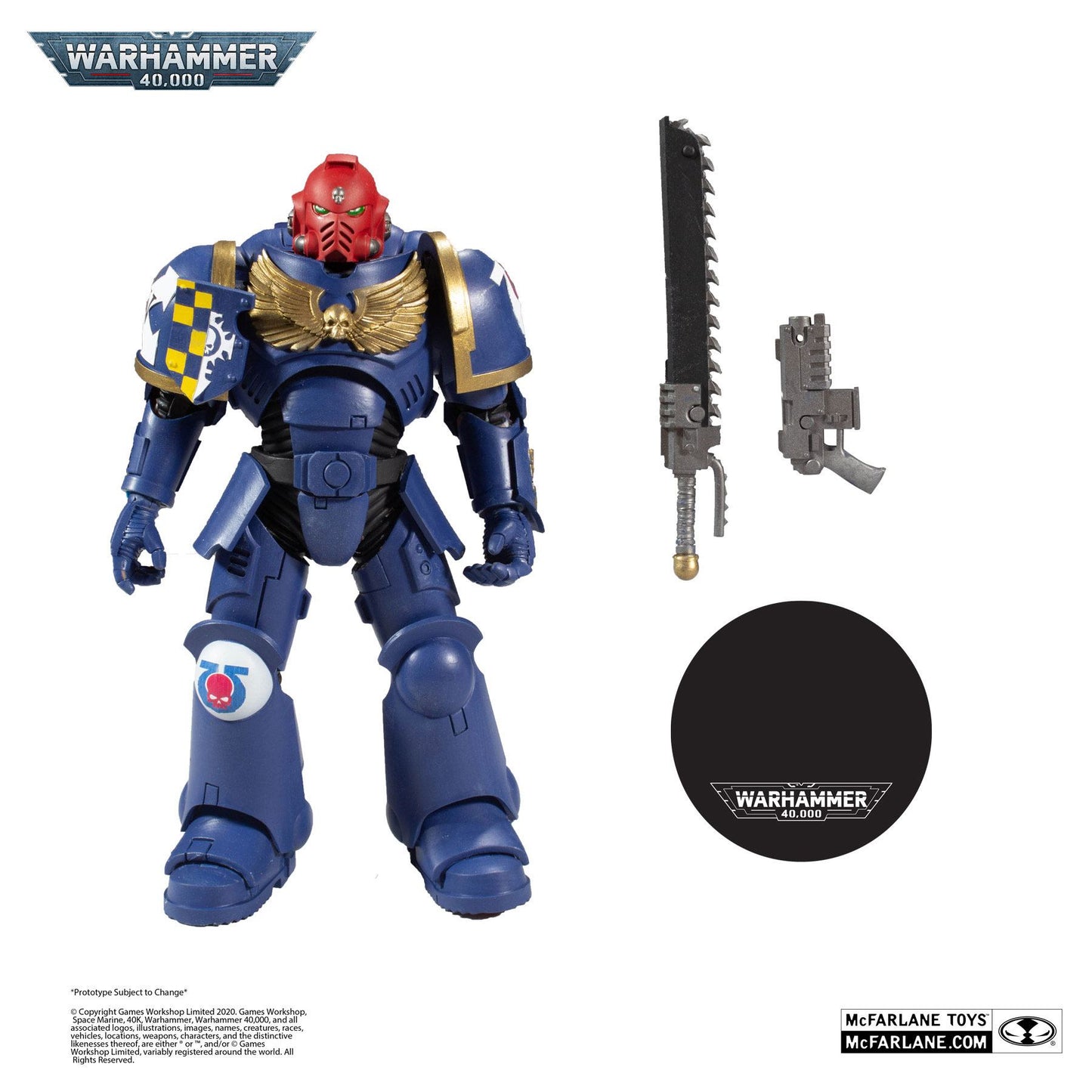 Warhammer Actionfigur Space Marine