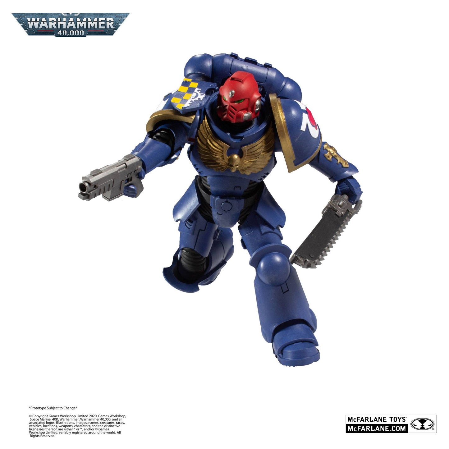 Warhammer Actionfigur Space Marine